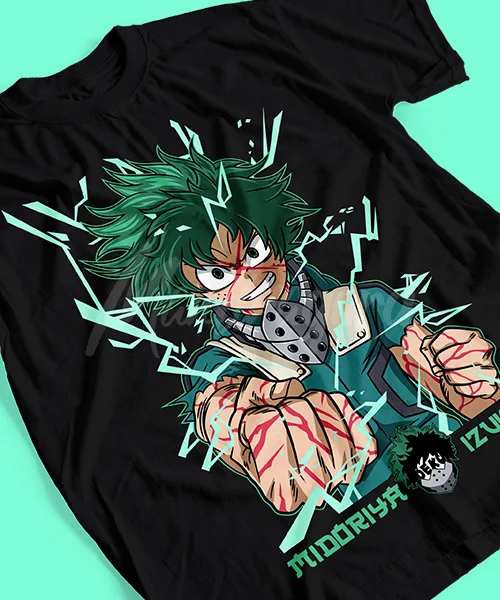 T-shirt For Anime HERODeku Midoriya Izuku