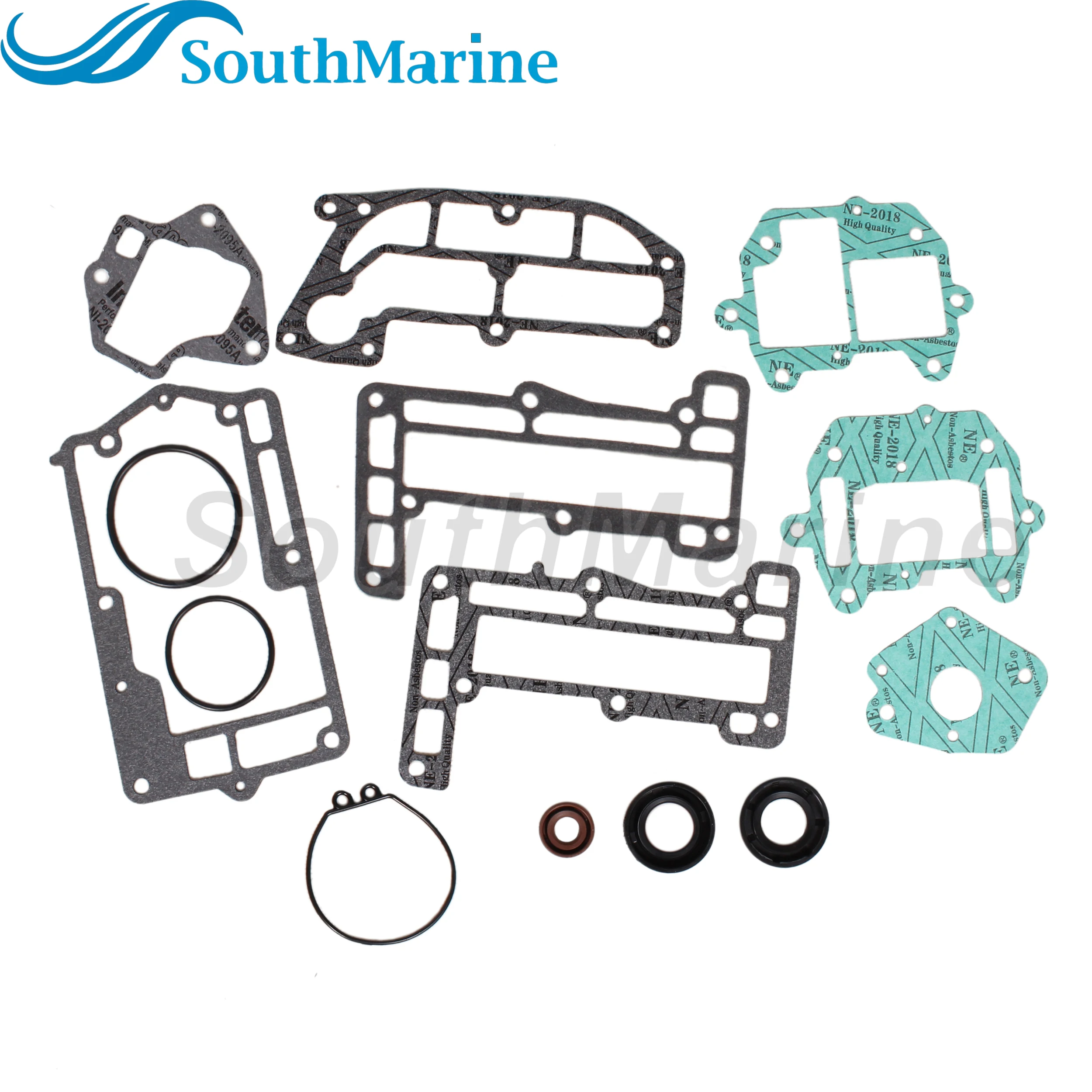 Boat Engine 6G1-W0001-00 6G1-W0001-01 6G1-W0001-02 6G1-W0001-A2 18-99117 Lower Casing Gasket Kits for Yamaha 6HP 8HP 6C 8C