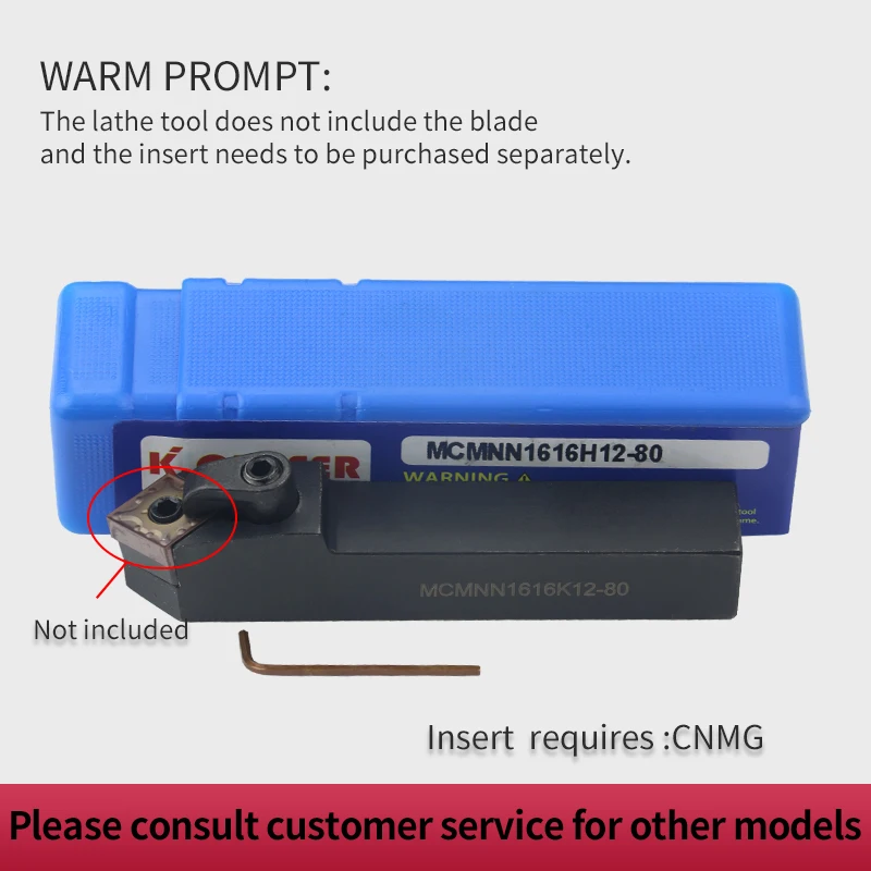 MCMNN1616H12-80 MCMNN2020K12-80 MCMNN2525M12-80 External Turning Tool Holder CNMG Carbide Inserts MCMNN Lathe Cutting Tools Set