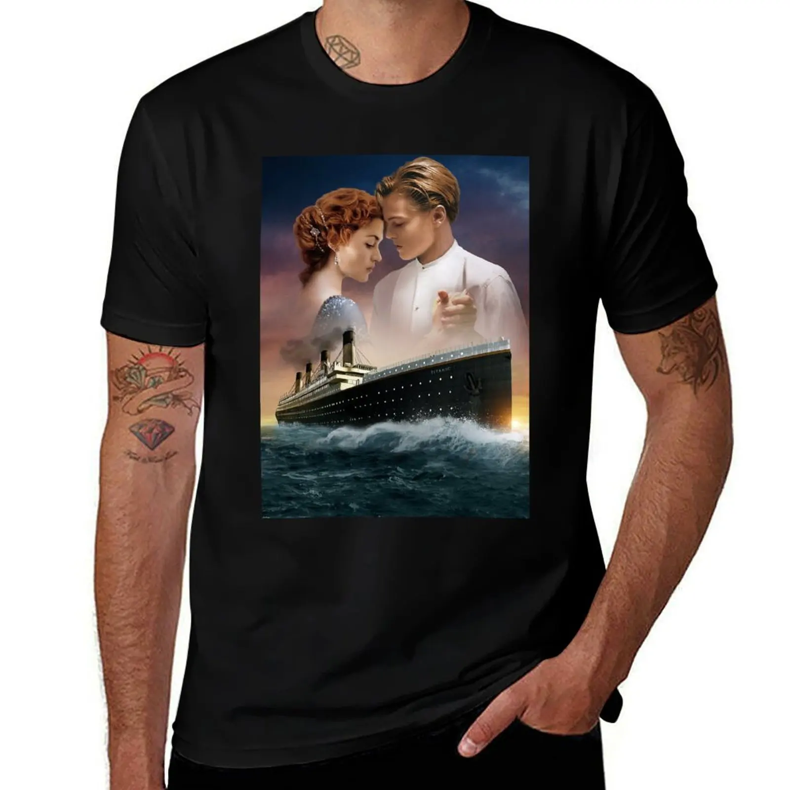 

TITANIC T-Shirt man tshirt t shirts for man pack cotton man t shirt cotton high quality T-shirt