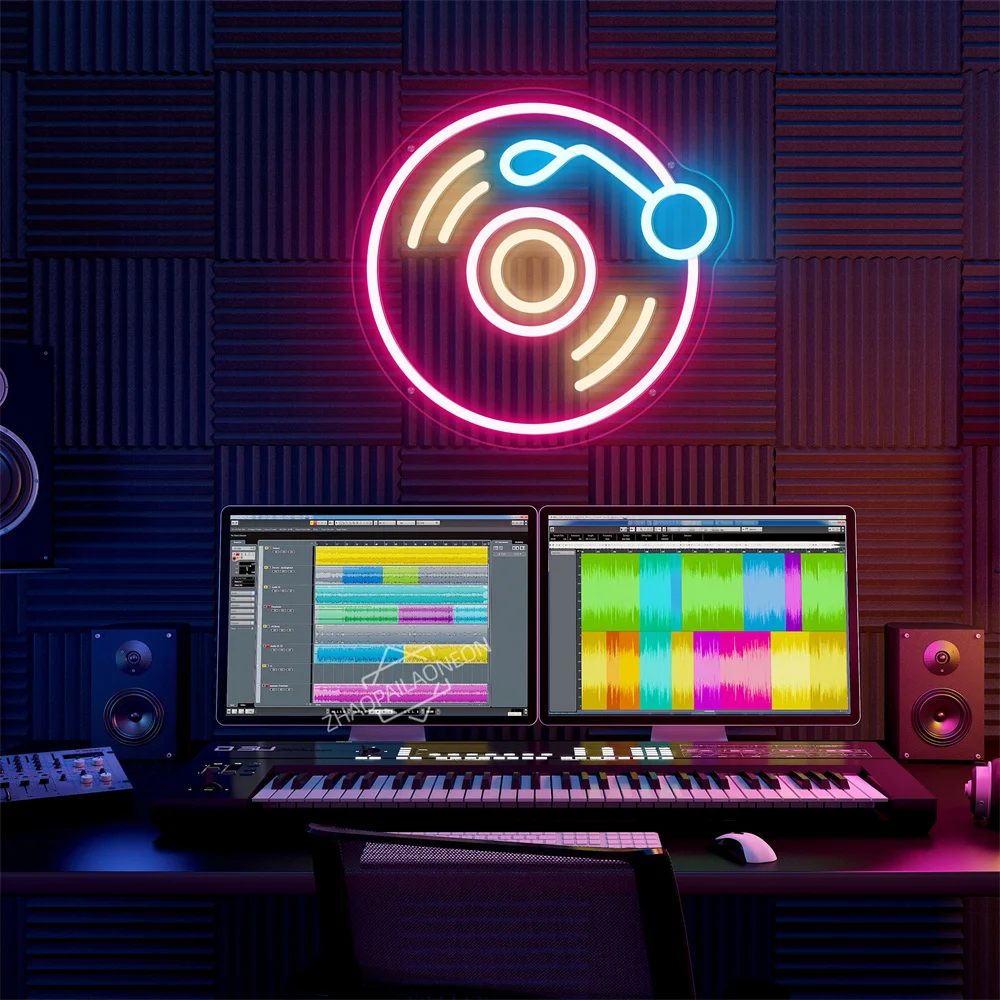 On Air Studio-Retro LED Neon Sign Music Studio Decor for Streaming Club Office Farmhouse Neon Lights Party Wall Art Decor - view 5