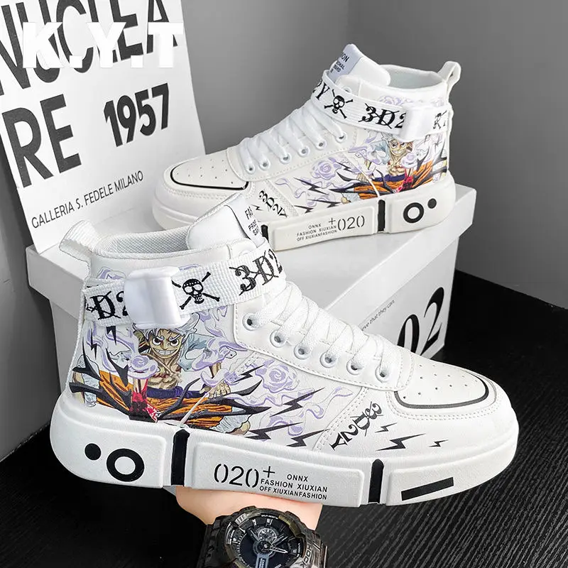 

New animation One Piece Luffy COSPALY shoes leisure sports comfortable breathable holiday birthday gifts