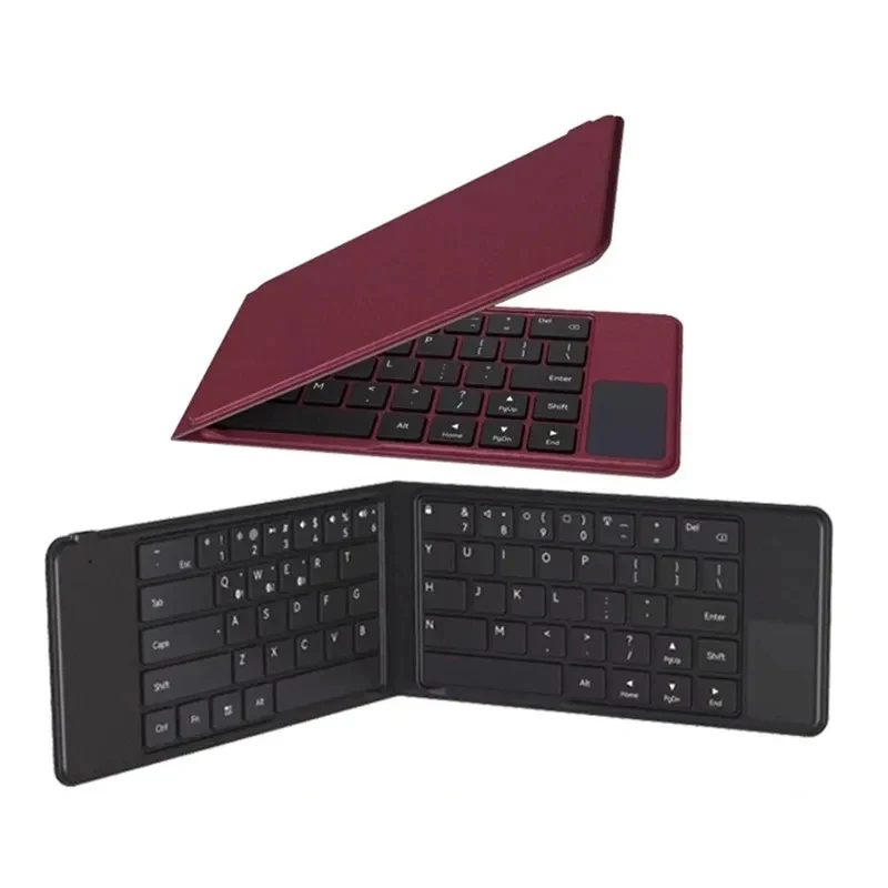 NEW BOW Ultra Slim Tri Fold Magnetic Bluetooth Keyboard for Mate XT XTS 70 X6 Smartphone Portable Design