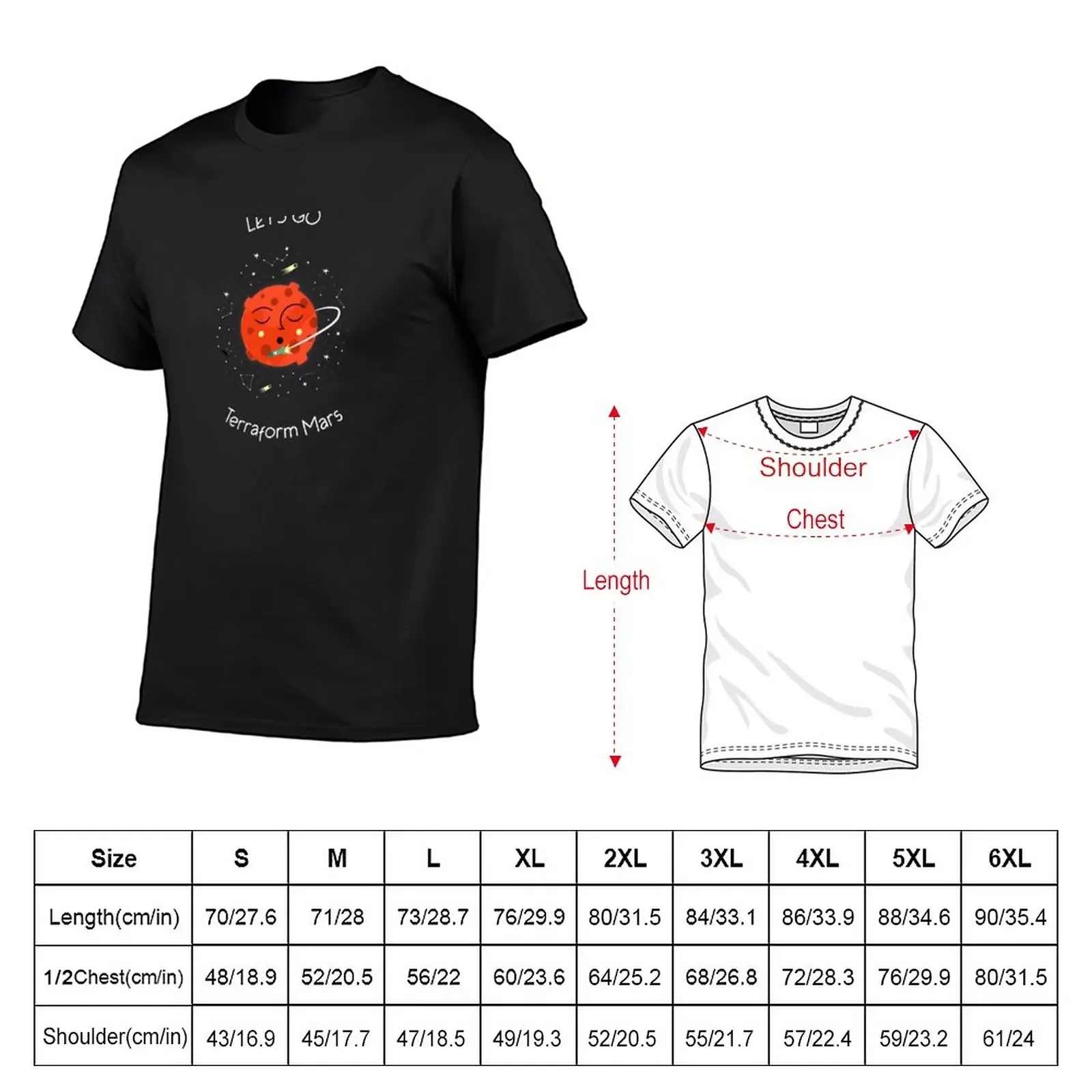 New Board game - terraforming mars T-Shirt oversizeds vintage clothes shirts graphic tee mens designer clothes