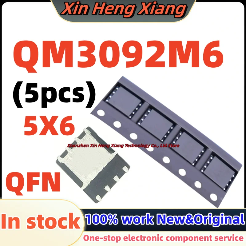 (5pcs)100%new QM3092 QM3092M M3092M QM3092M3 QM3092M6 QFN