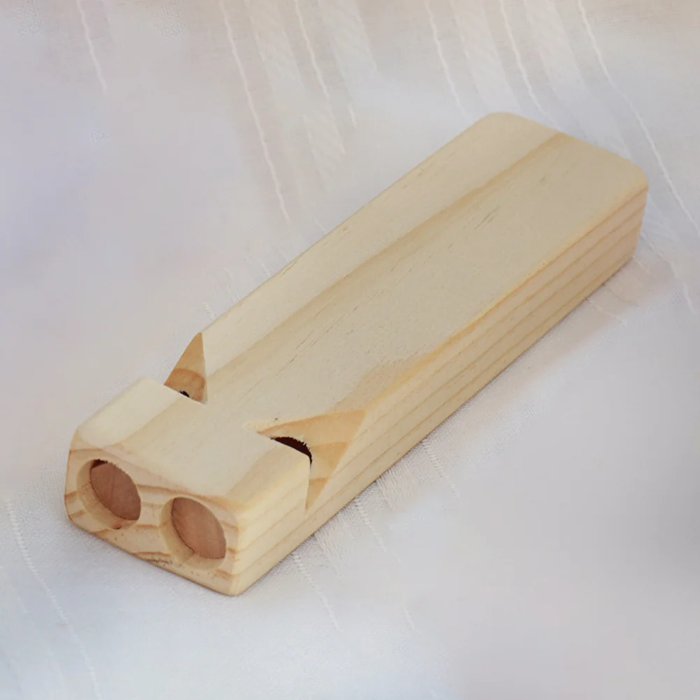 

Wooden Whistle for Smooth Finished Exceptional Workmanship Charming Shaped Design Ideal Gift Music Interest