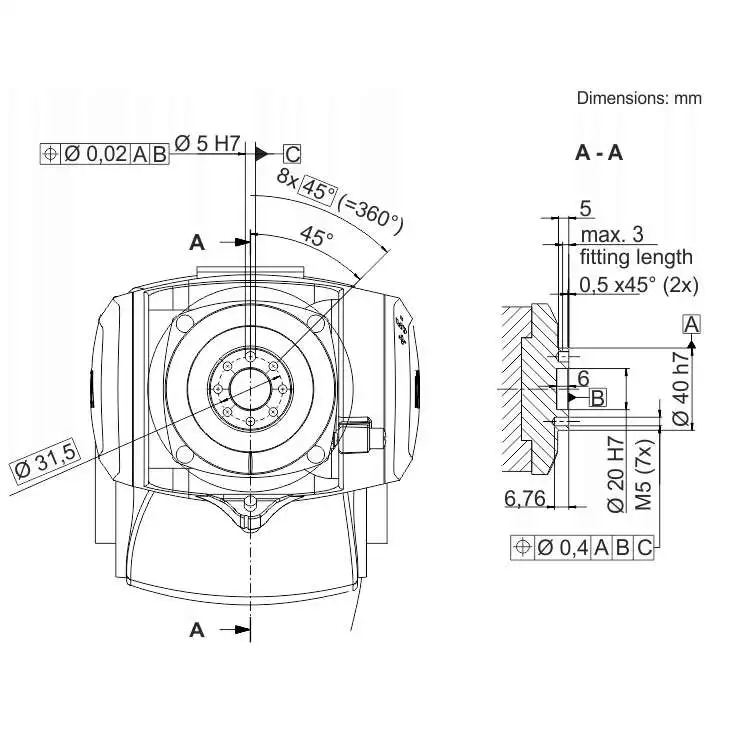 Solda de braço robótico de 7 eixos LBR iiwa 14 R820 CR com posicionador de soldagem CNGBS como robô Cobot