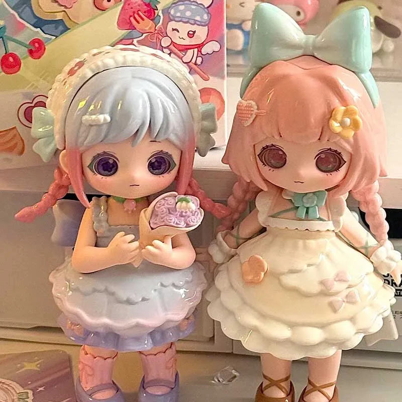 

Liroro Candy House Series Blind Box Creative Handmade Room Decoration Ornament Collection Trendy Play Doll For Decorative Use