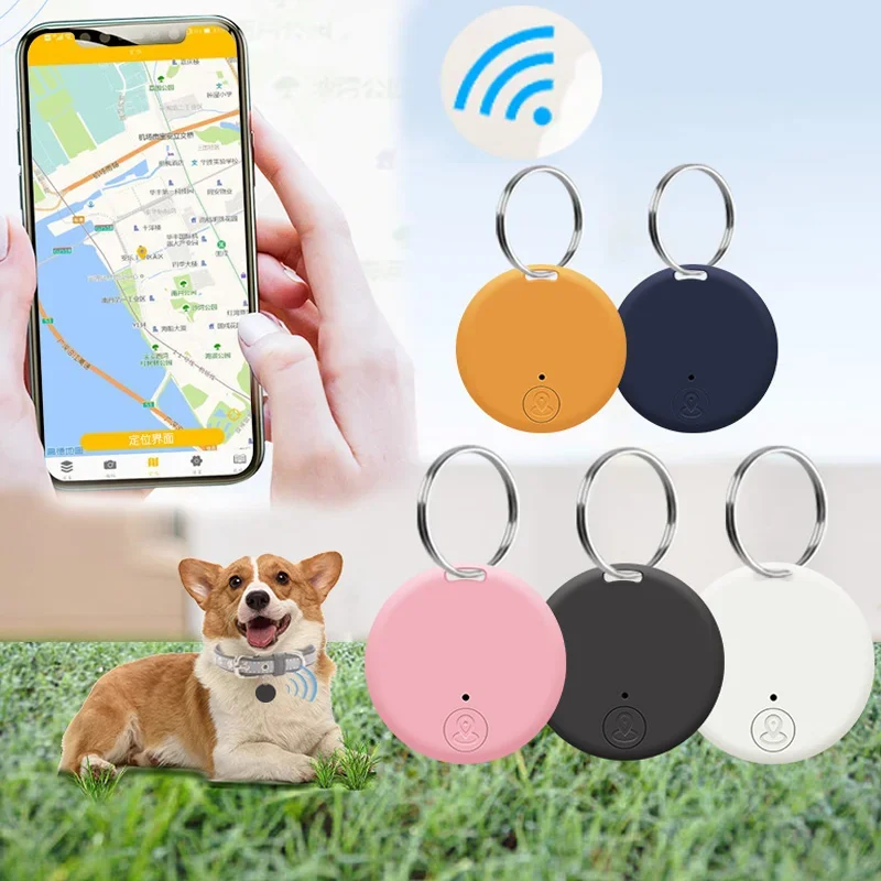 Wireless Mini GPS Tracker Anti-lost Alarm Key Child Pet Bag Wallet Finder Bluetooth APP Locator Smart Tag For Ios And Android - view 5