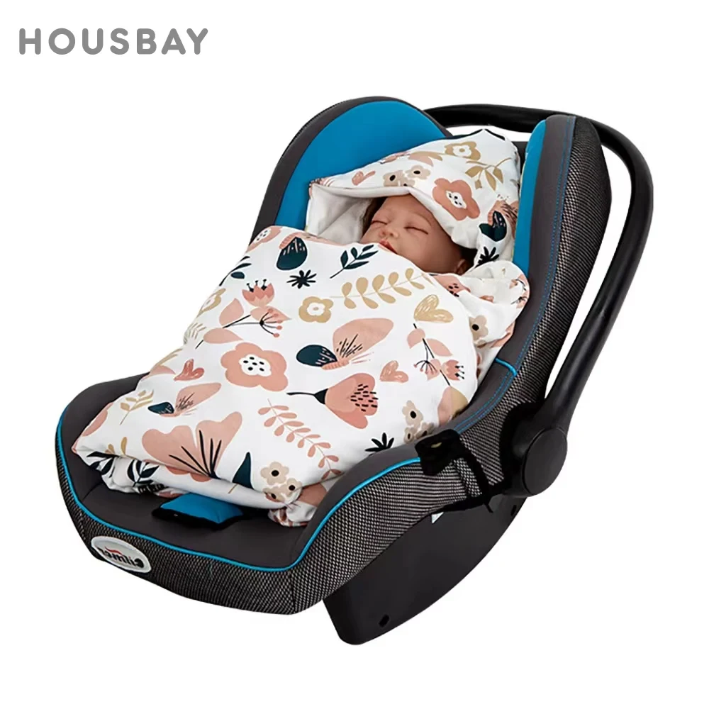 Basket Cover Blanket For Baby To Protect From Wind And Warmth When Going Out Soft And Gentle To The Skin  Thickness 2.5tog