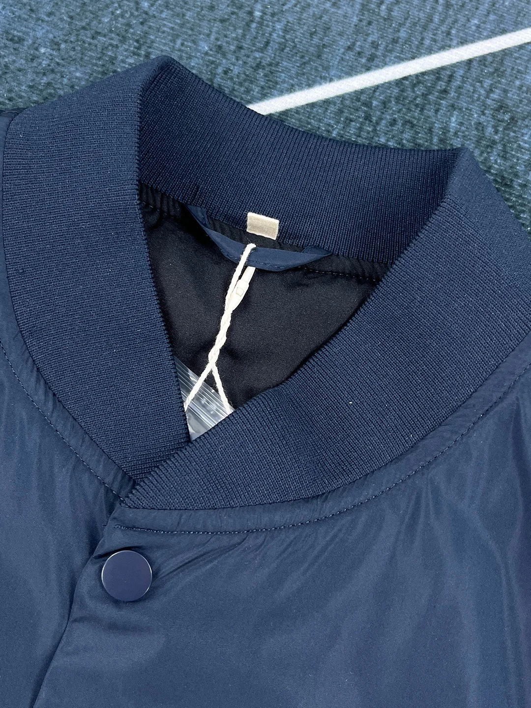 Men's Baseball Jacket Cotton Filled Casual Warmth Thickened Long Sleeve Polyester Fiber Cleanfit Style Regular Length Loose Fit