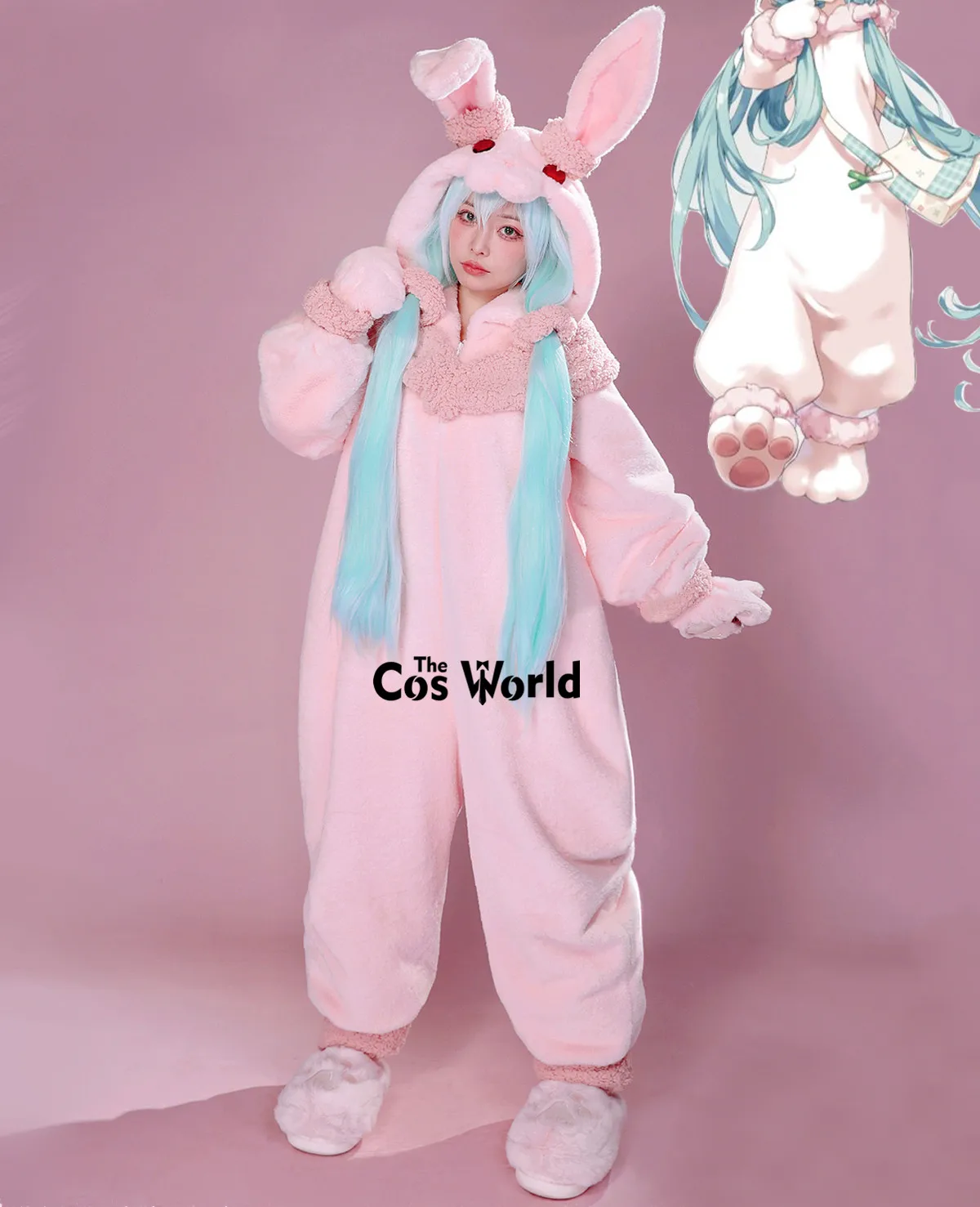 2023 39Culture Miku Luka Pajamas Sleepwear Outfits Anime Cosplay Costumes image 3