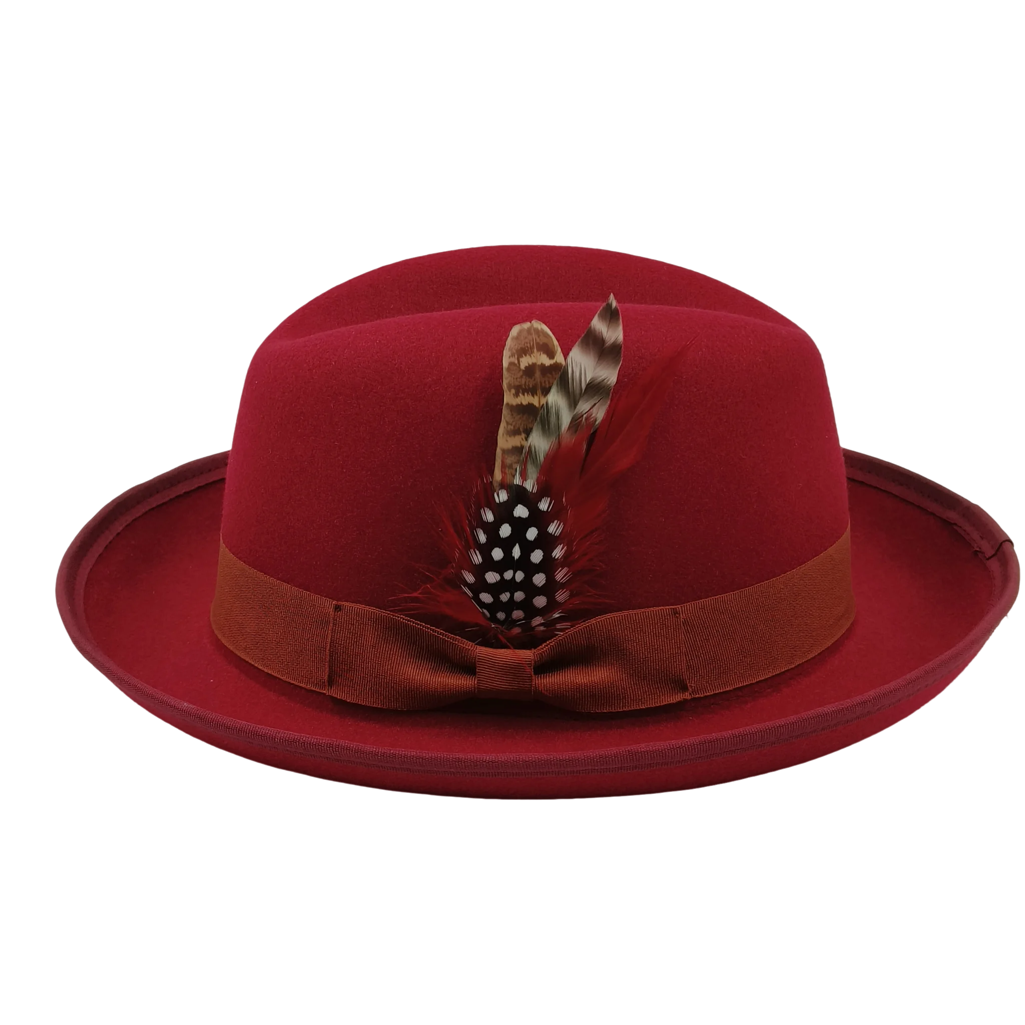 Trilby klasyczna kapelusz fedora prosta damska męska czapka z hamburgerami w stylu vintage czapka wieprzowa zimowe jesienne sombrero hombre