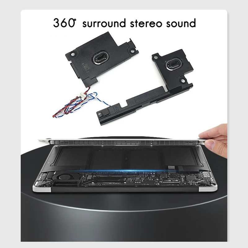 Laptop Built-In Speaker for Lenovo ThinkPad X240 X250 X230S X260 X270 Laptop Left and Right Speakers Sound Black