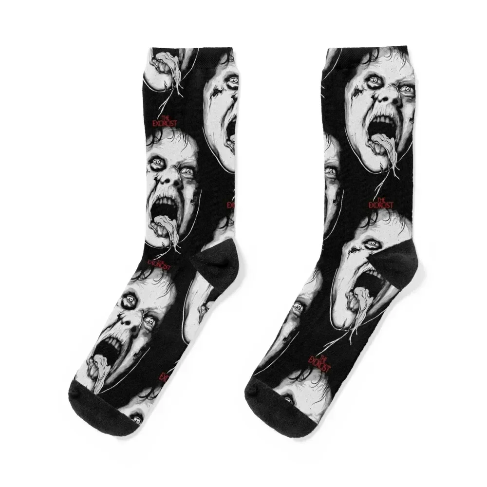 

Exorcist - Regan Socks Sports anti slip football Girl'S Socks Men's