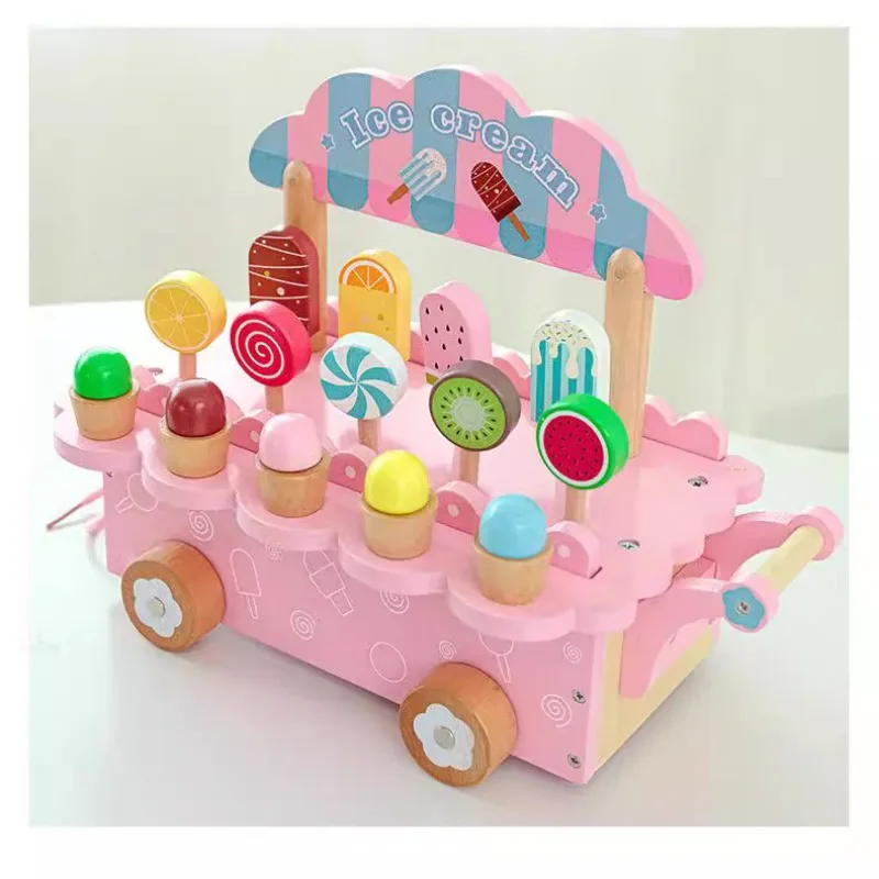 wooden-ice-cream-cart-toy-deluxe-danish-style-ice-cream-truck-funny-pretend-play-game-for-little-kids-interactive-educational