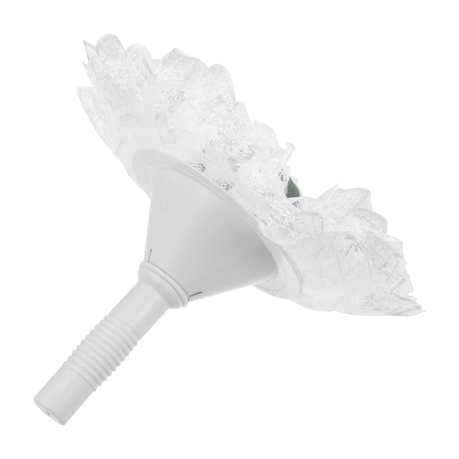 

Wedding Bouquet Holder Bridal Floral Handle Lightweight Floral Arrangement Handle Small Elegant Fresh Flower Preserver For