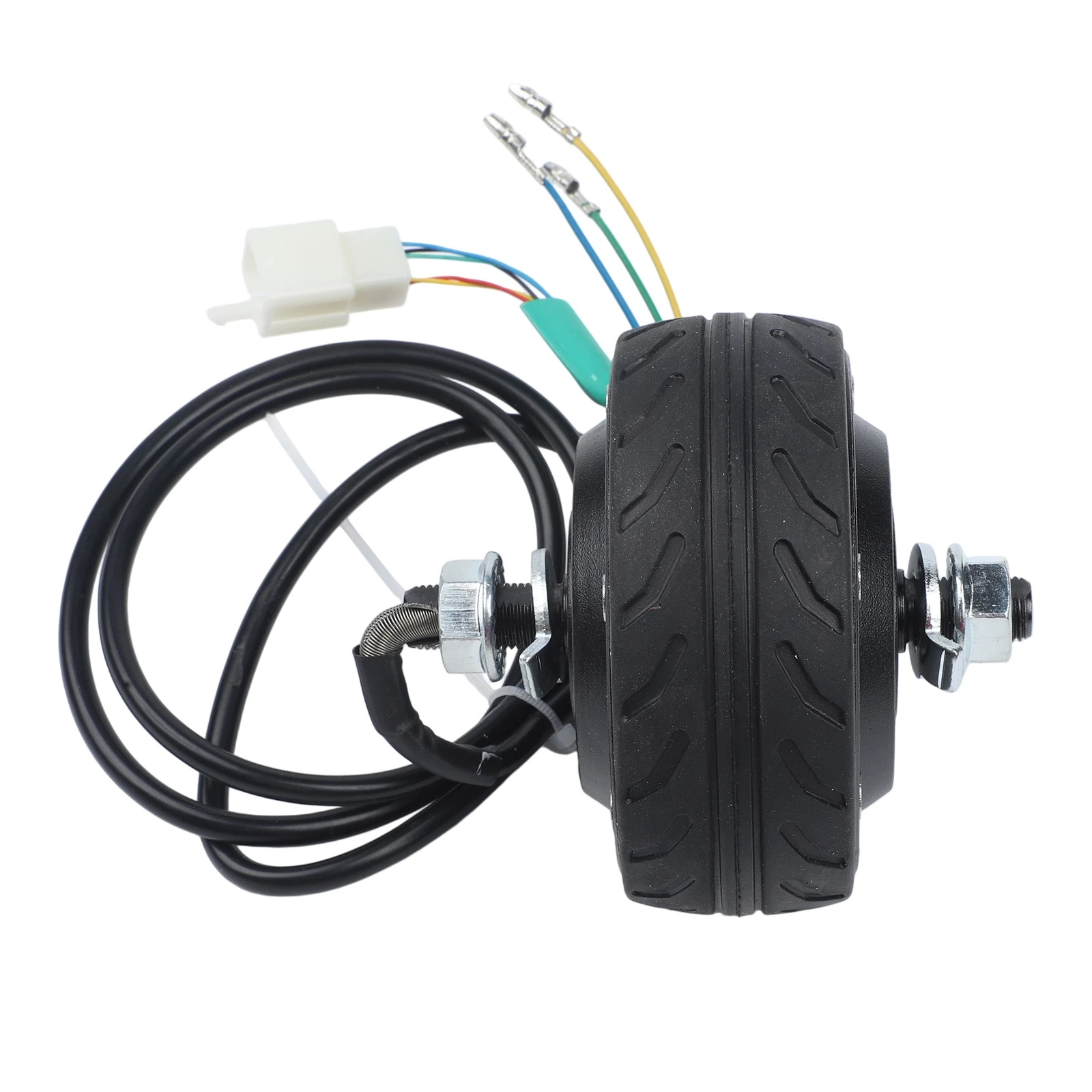 For Warehouse Approx. 4 Inches 105 Mm E-scooter Motor High Efficiency Electric Motor Gearless Hub Motor No-load Current 1.3A