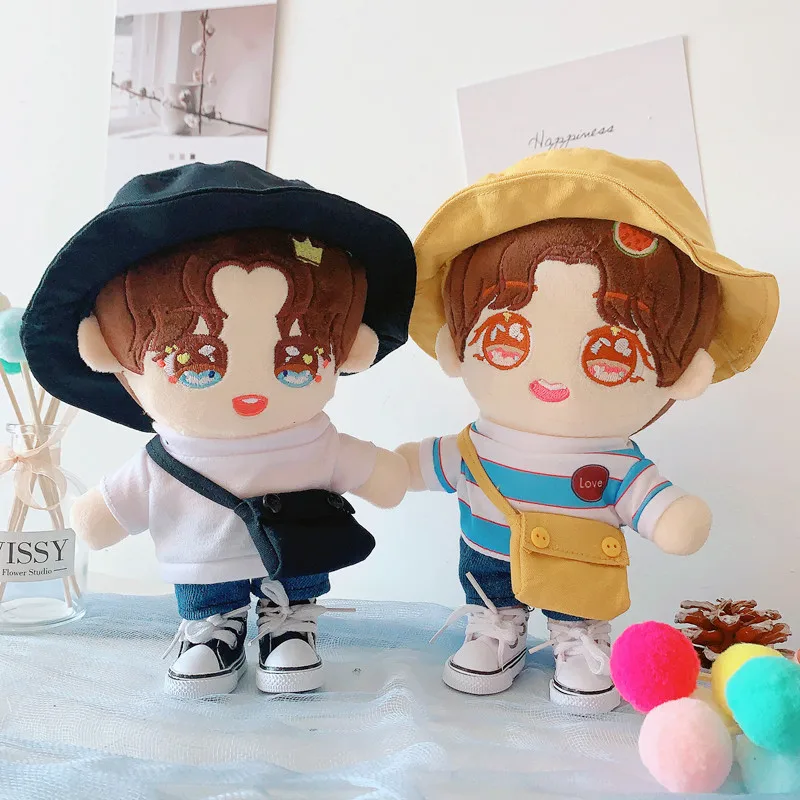 20CM Doll Accessories Inclined Shoulder Bag Kawaii Clowns, Rabbits, Fruit Style Dress Up Generation EXO idol Dolls DIY Gift