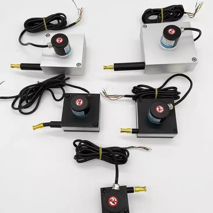 Changchun Zhongwei Draw Wire Encoder Displacement Sensor LS-1000-2000F24-1M