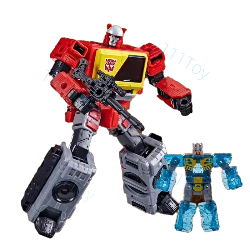 In Stock Transformers War For Cybertron:WFC-K44 Voyager Autobot Blaster Anime Figures Robot Toys Action Figure Gifts Hobbies