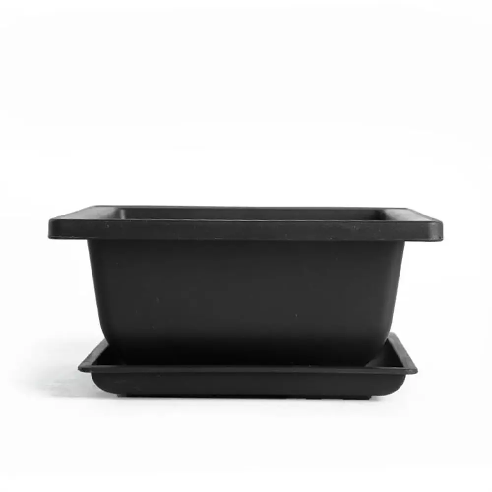 Garden Nursery Planter Square Plant Bowl Succulent Basin Bonsai Flower Pot