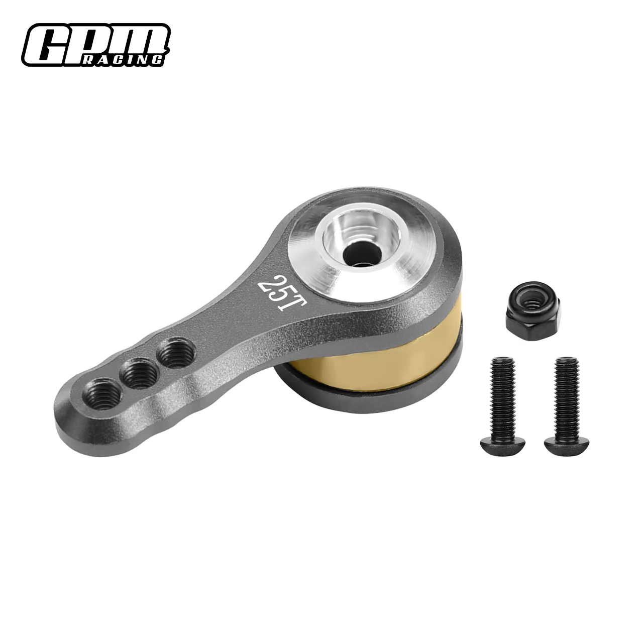 GPM Alu 25T แตรเซอร์โวและสปริงในตัวสําหรับ Kraton Limitless Outcast Felony 6S