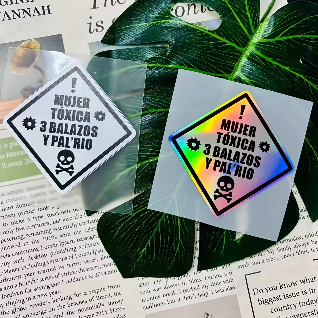 قطعة واحدة من ملصق الدراجة النارية، ملصق تقليم الخوذة: "إنهم ينتظرني في المنزل مع زوجة سامة" - للشاحنات، #3