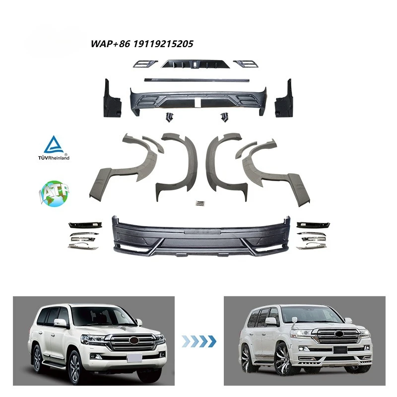 

GBT Factory Lc200 Body Kit Wald Model Bumper Fender Upgrade Parts for 2016-2020 Land Cruiser 200 Car Mods Accessories