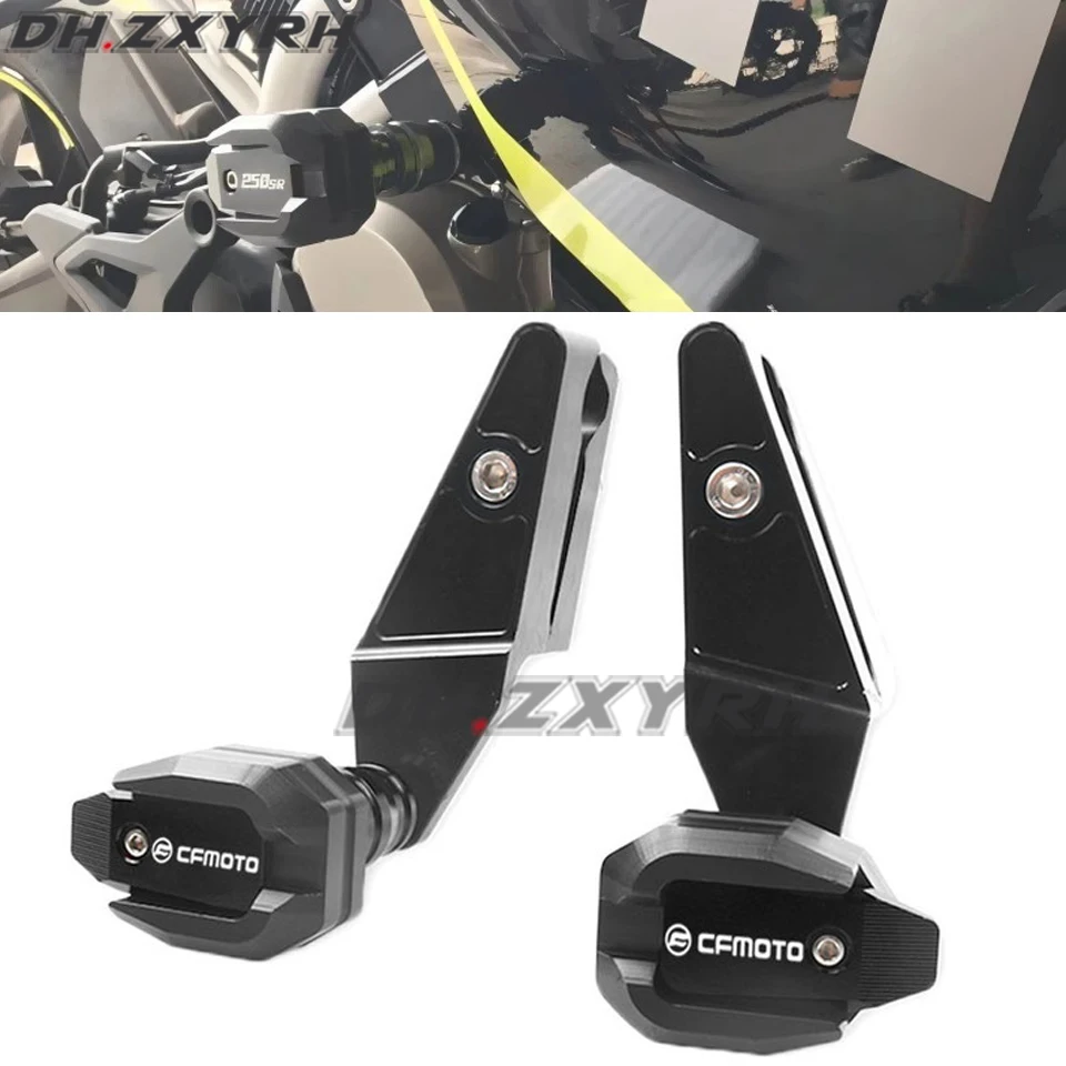 

For CFMOTO 250SR 300SR Motorcycle Falling Protection Frame Slider Fairing Guard Crash Pad Protector Moto Accessoires