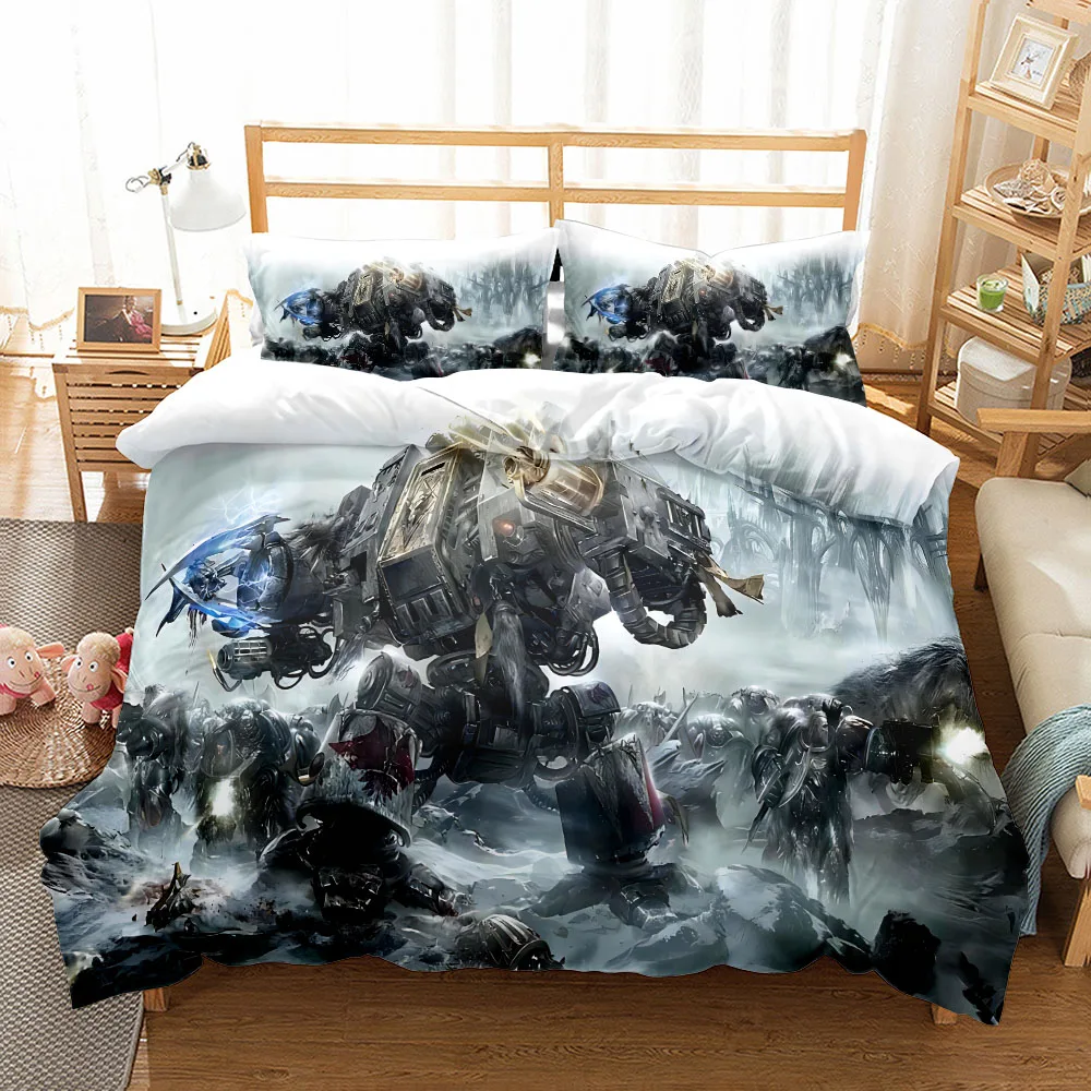 

Machine Man Duvet Cover Set King Queen Double Full Twin Single Size Bed Linen Set