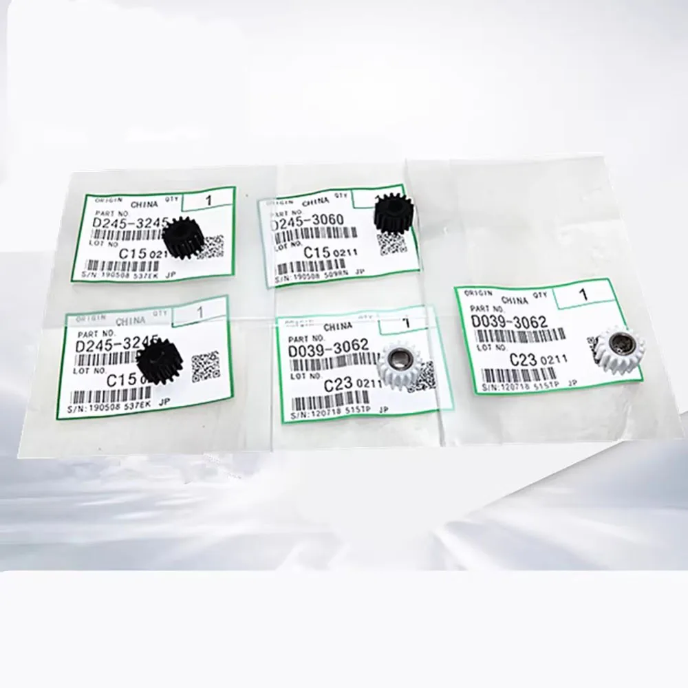 Developer Gear D245-3245 D245-3060 D039-3062 for Ricoh MP1812 MP1911 MP1610 AF1015 AF2018 MP1801 1800 2000 MP2501L 2001L 1813L