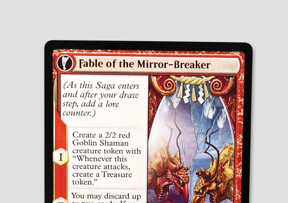 TCG Magical Proxy Cards Game, Fable of the Mirror, Quality, Gathering Board, Trading Cards