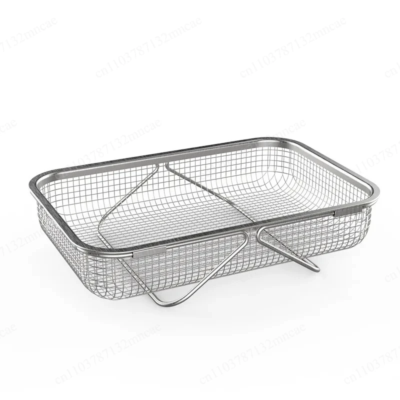 Telescopic Cabinet, Dishwashing Kitchen 304 Stainless Steel Drain Basket, Dishwashing, Vegetable Preparation
