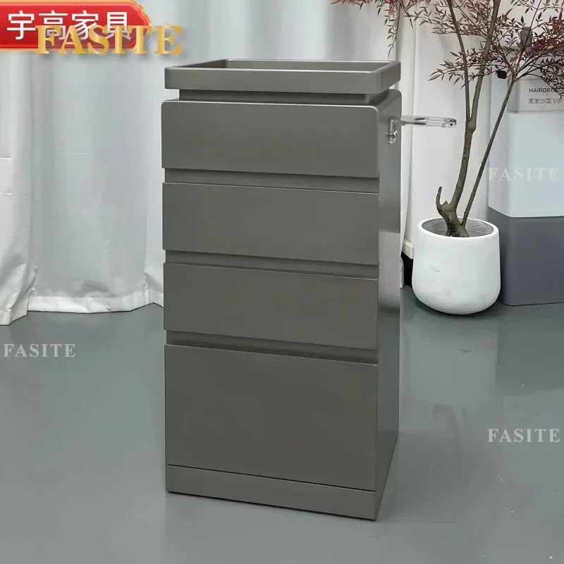 For Barber Shop Tool Cabinet Multifunctional Storage with Drawer Hair Special Locker Professional Organizer Durable