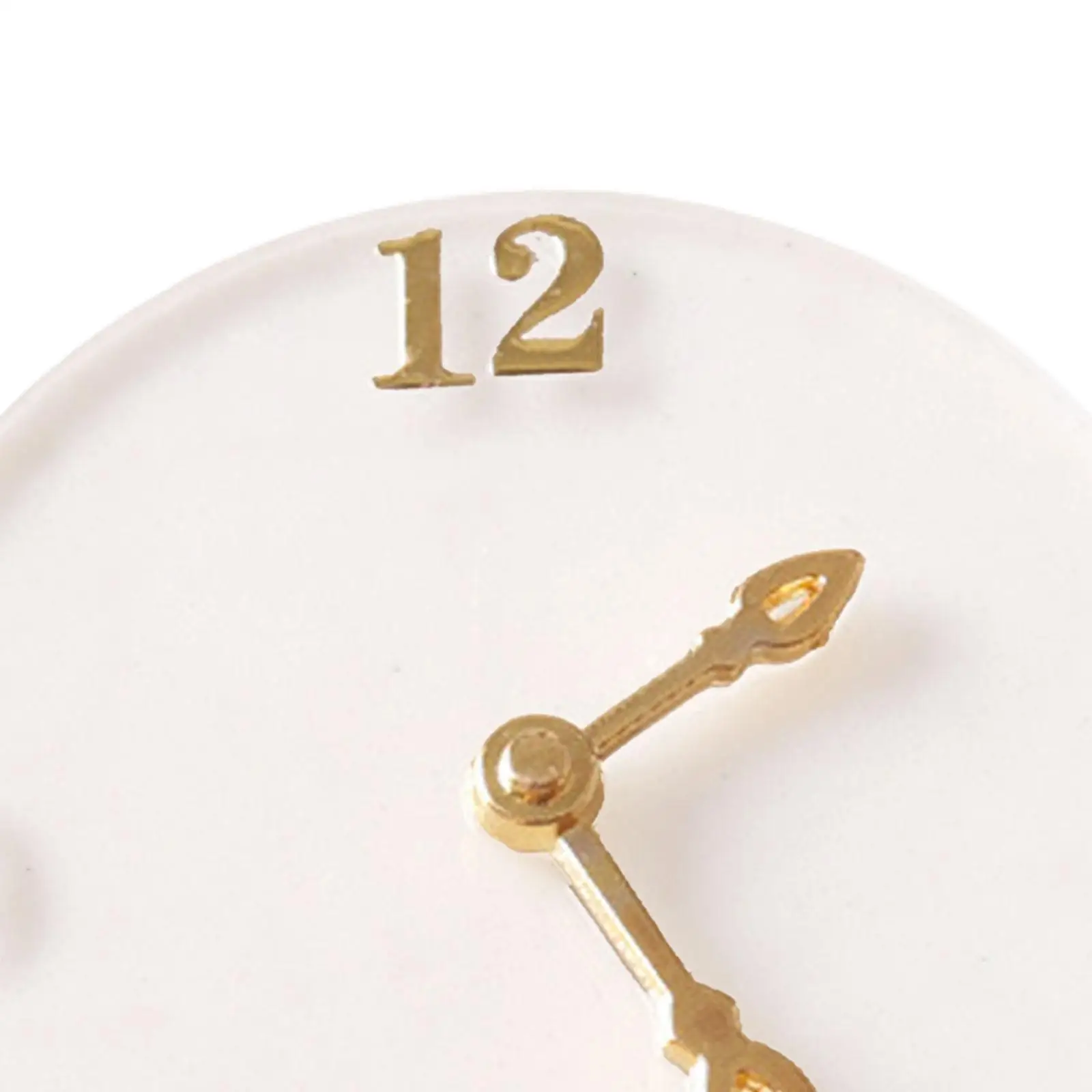 

Dollhouse Furniture Mini Clock Model for Photo Props Diorama Accessories