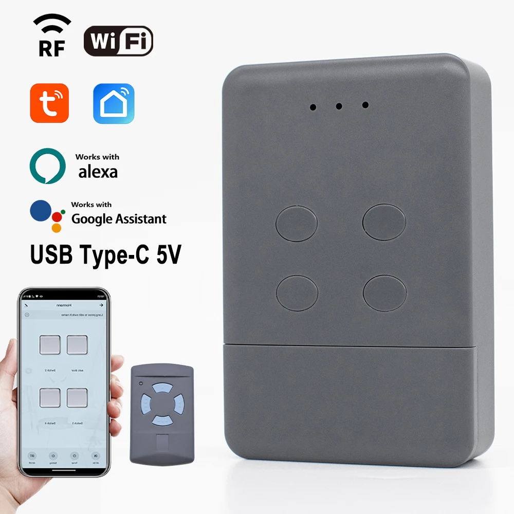 Tuya Smart Opener HORMANN 868mhz HSM4 HSE2 HSE4 HSZ1 HSD2 868mhz RF Remote Control Transmitter