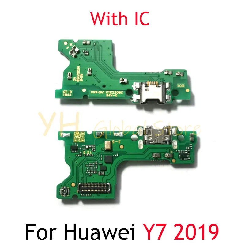 For Huawei Y7 2019 USB Charging Dock Connector Port Board Flex Cable Repair Parts