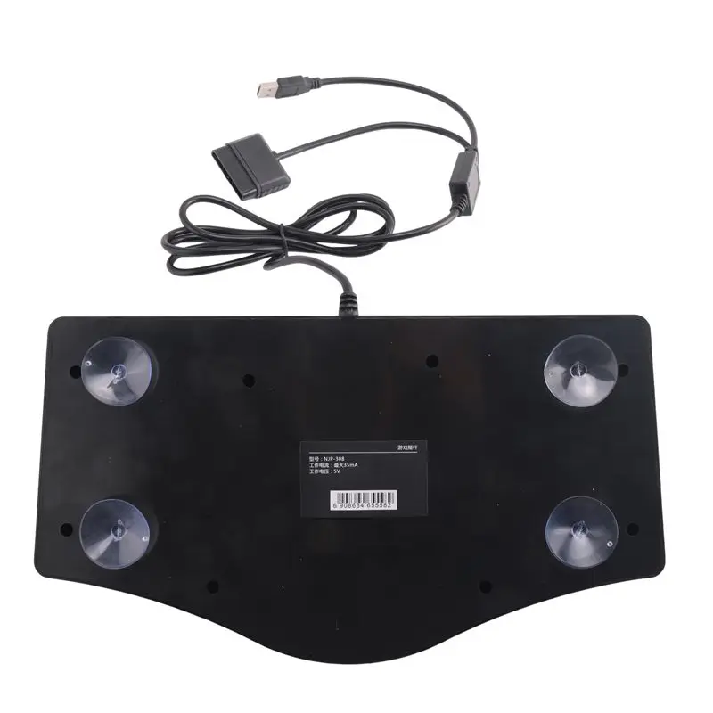 Retro Arcade Game Rocker Controller Usb Joystick For Ps2/Ps3/Pc/Android Smart Tv Built-In Vibrator Eight Direction Joystick-AEF7