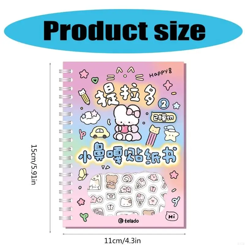 Lovely Kpop Sticker Self-Adhesive Sticker Book Decorative Sticker for Craft