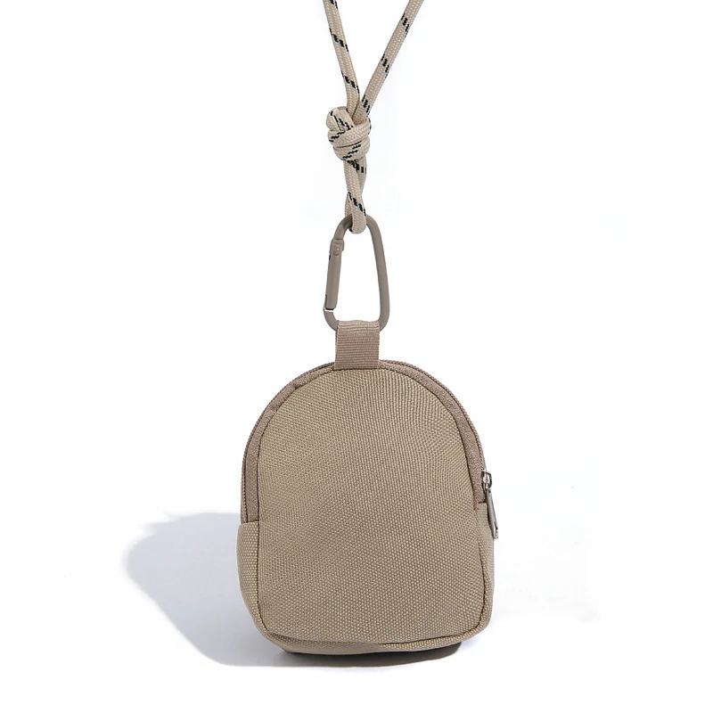 حقيبة عصرية صغيرة لسماعات الرأس حقيبة كروس للنساء محفظة للعملات المعدنية حقيبة معلقة على الرقبة