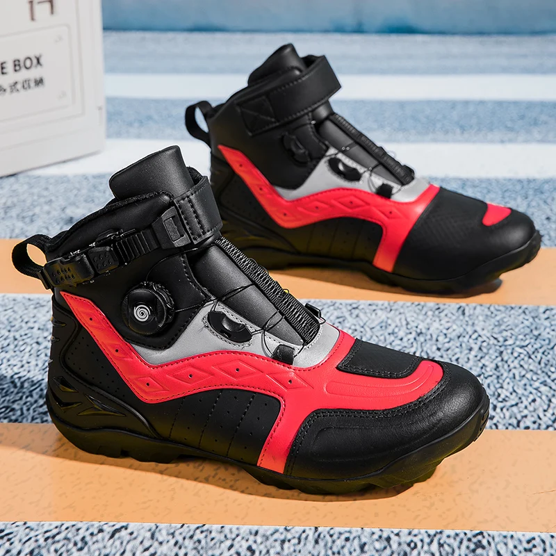

professional protective riding boots unisex motorcycles four season comfortable anti slip wear-resistant motorcycle riding shoes