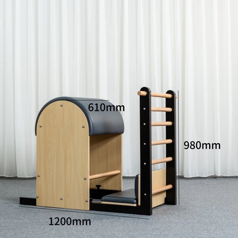 Durable Eco-Friendly Metal Pilates Ladder Barrel, Multifunctional Adjustable Fitness Training Equipment