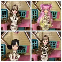Soft Plastic High Quality DIY Doll Heads For Licca Doll Head 1/6 girl Doll's DIY 1:6 Dolls Accessories Kids Toy