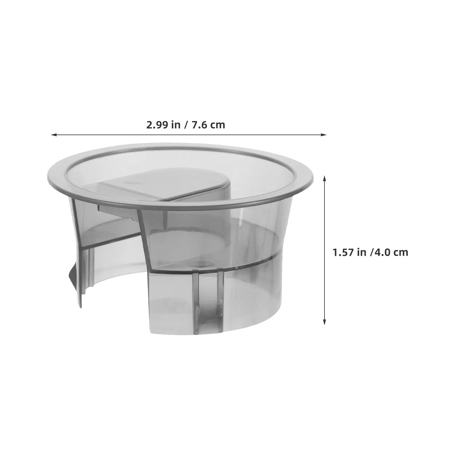 4pcs Water Jug Lid Replacement for Glass Carafe – Transparent, One-Handed Operation Drink Covers