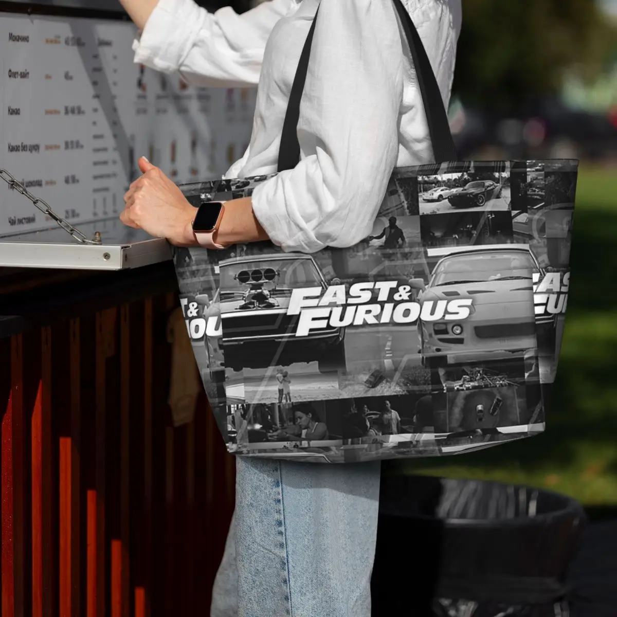 Fast And Furious Is History Of Legend Beach Tote Bag Sport Gym Yoga Duffle Large Tote Bag Women Travel Bag Fitness bag