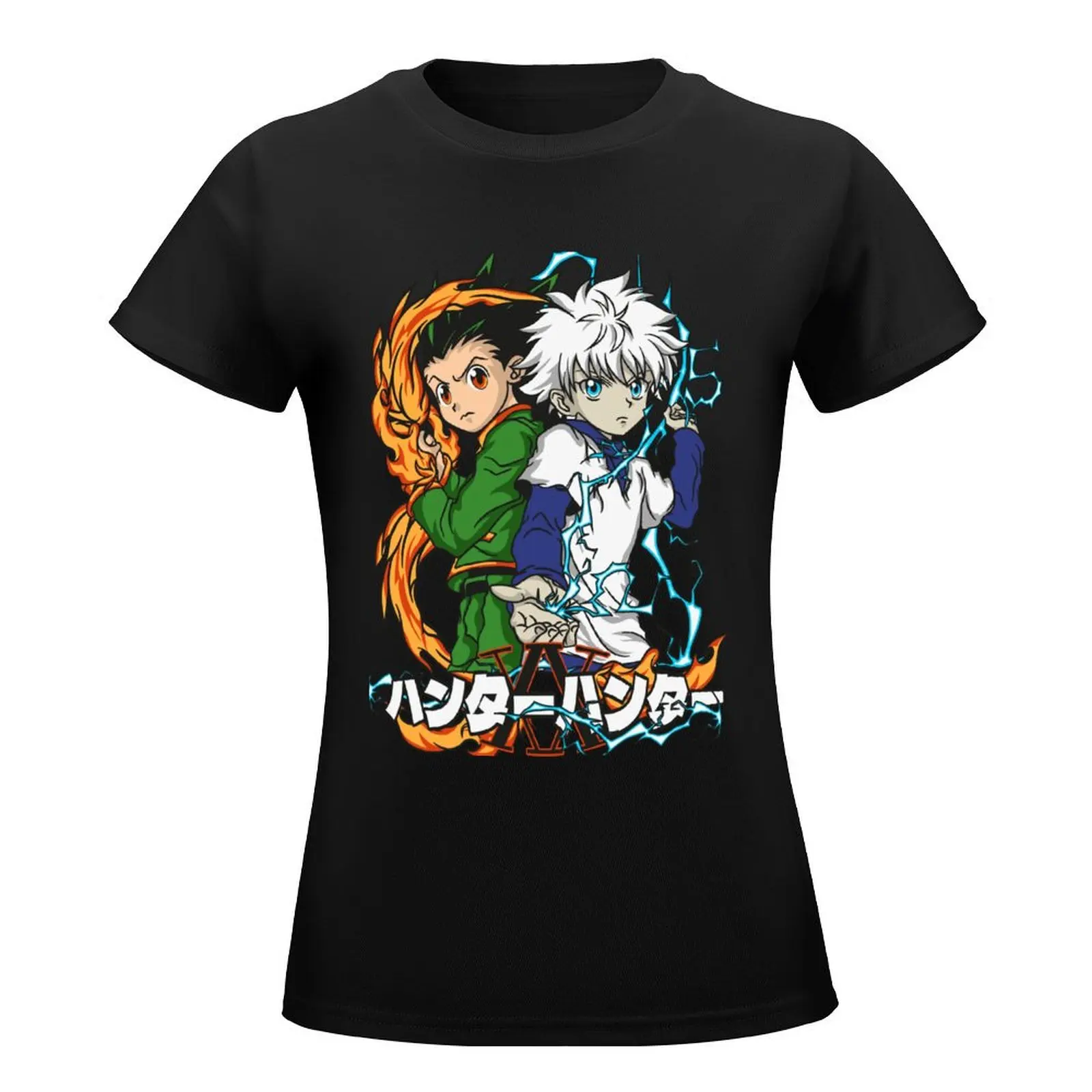 hunter x T-Shirt sweat cute clothes plus size tops clothes for Women