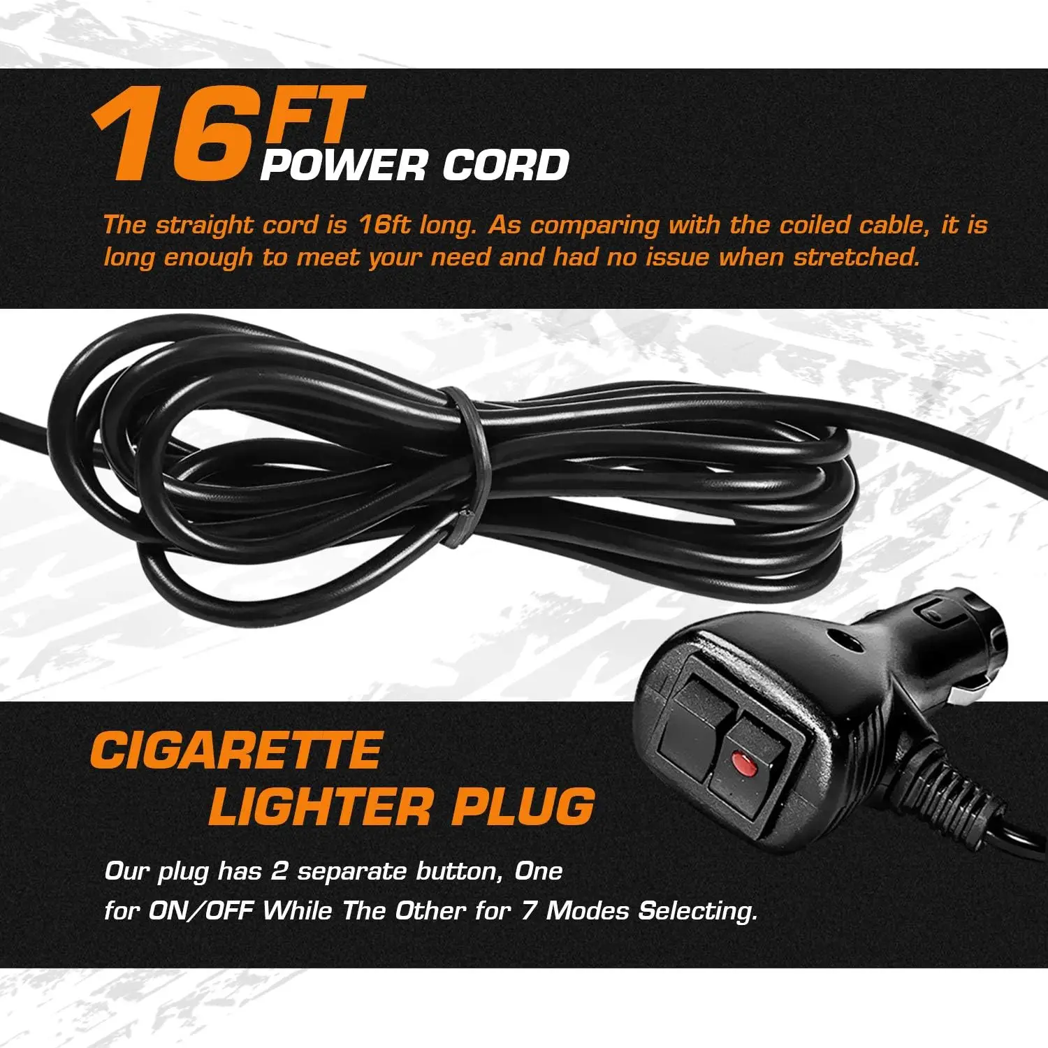 كهرمان على الوجهين 30 LED تحذير من مخاطر الطوارئ للسلامة عمود إضاءة منارة وامض مع قاعدة مغناطيسية لمجارف الثلج #3