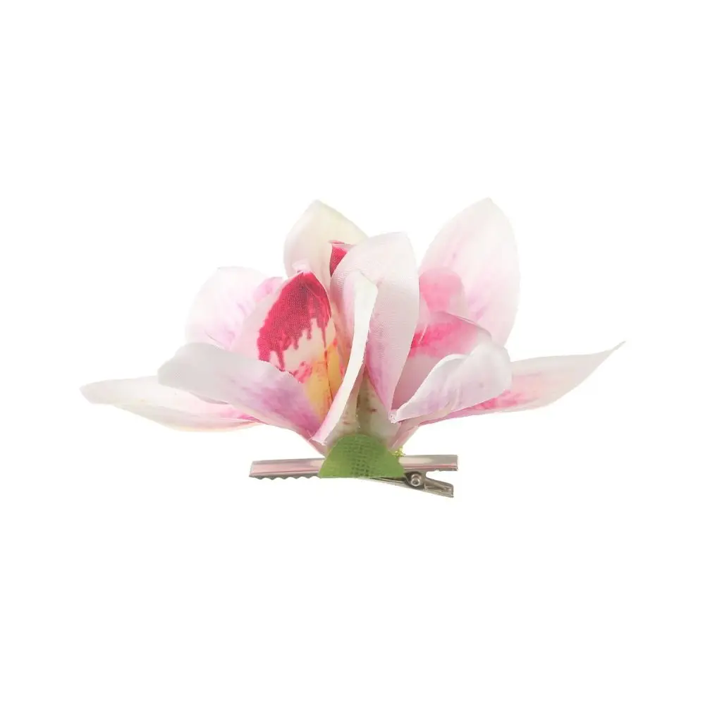 Tropical Canna Bohemia Flower Hair Clips Beach Headdress Hairpins Hair Accessories Headwear Barrette Women