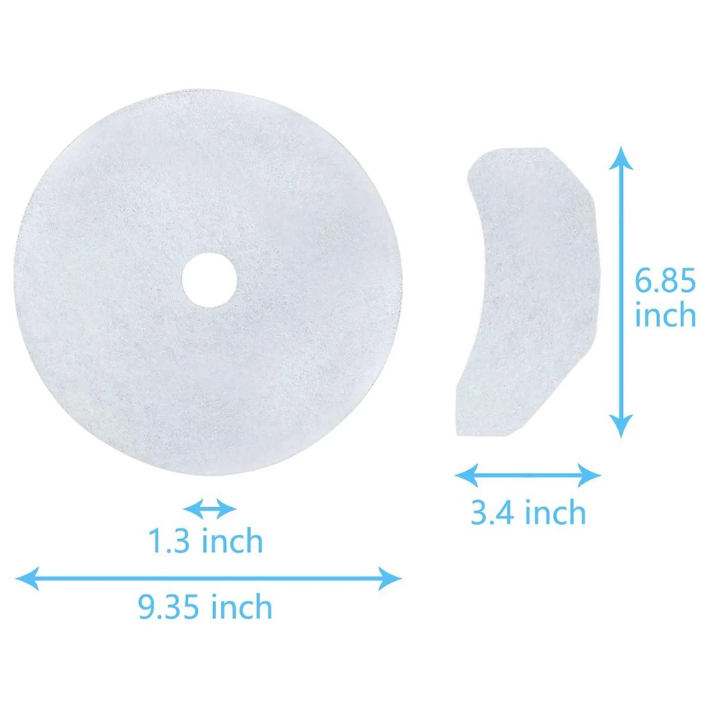 25 Pieces Compatible Cloth Dryer Exhaust Filter Set Replacement for Panda/Magic Chef/Sonya/Avant